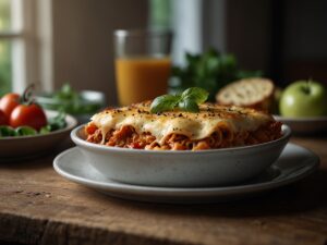 Lasanha Lowcarb de Berinjela com Molho de Tomate Rústico
