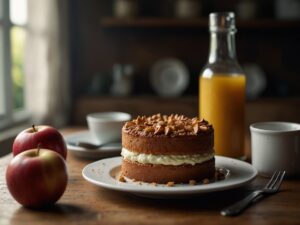Bolo de Maçã Low Carb com Farinha de Amêndoas: Docinho Perfeito para Encontros Familiares