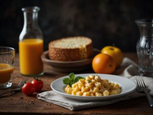 Crepioca de Queijo com Cheddar e Tomate: Um Lancha Low Carb Saboroso