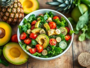 Salada Detox Emagrecer Tropical