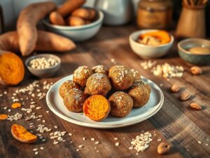 Bolinho de Batata Doce Energético