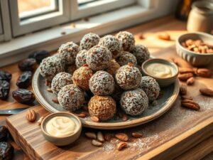 Energy Balls Energéticas de Tâmara e Castanha