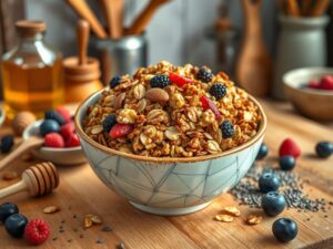 Granola Caseira Energizante