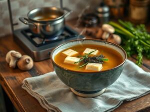 Sopa Miso do Inverno Aconchegante